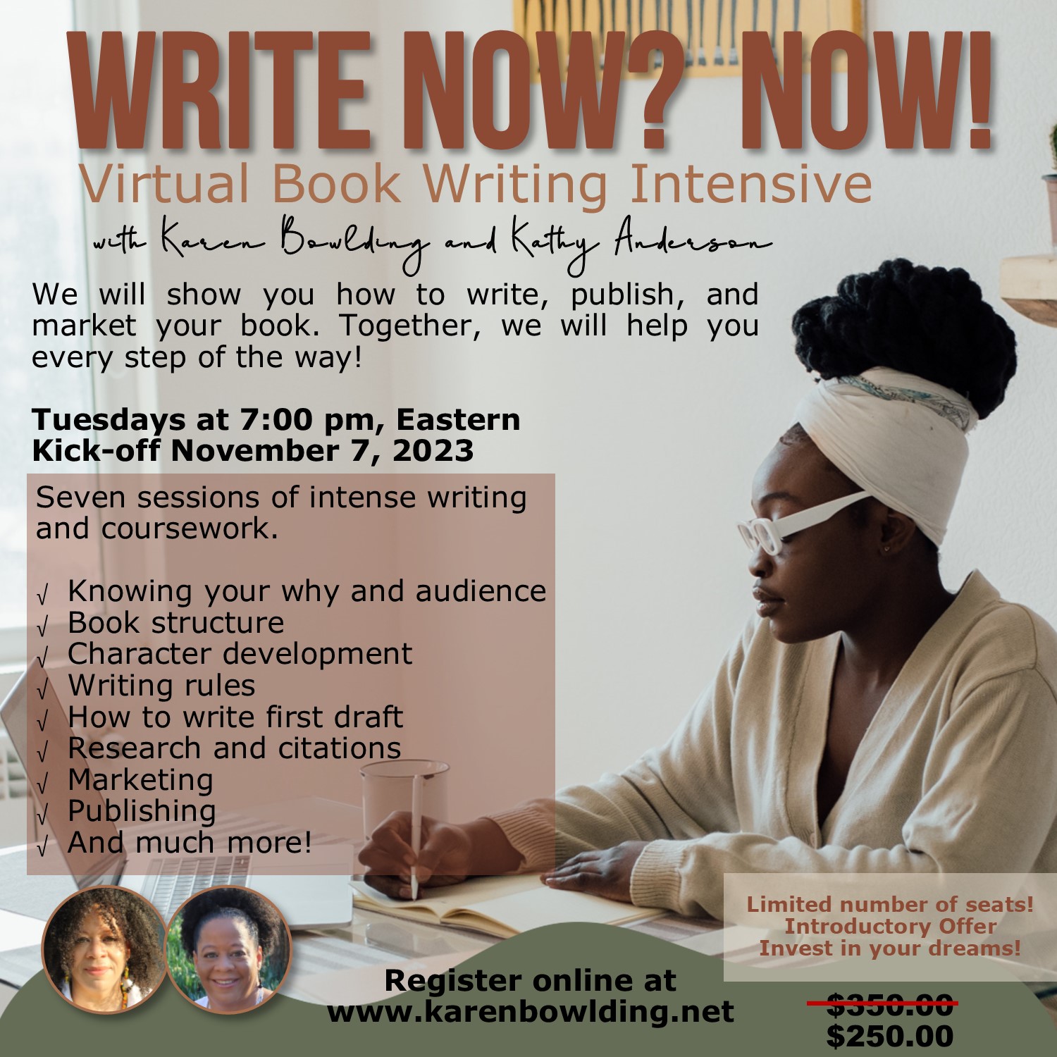 Write Now? Now!
